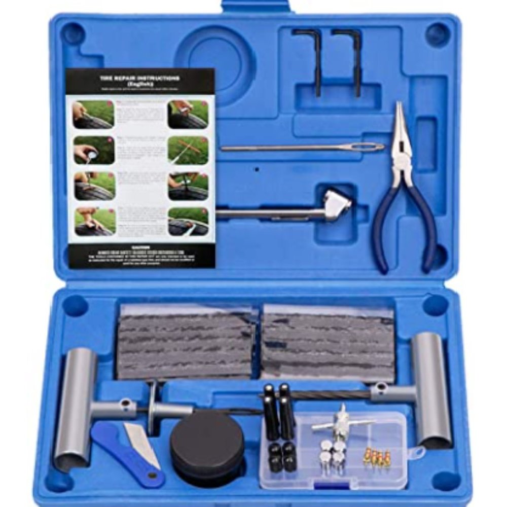 FLAPI Tire Repair Kit, 100Pcs Heavy Duty